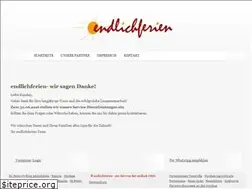 Sites similar to endlichferien.com