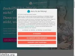 Sites similar to endlichzuckerfrei.de