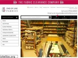 Sites similar to endoflinefabrics.co.uk