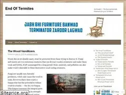 Sites similar to endoftermites.wordpress.com