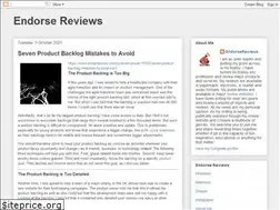 Sites similar to endorsereviews.blogspot.com