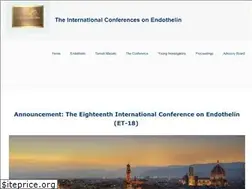 Sites similar to endothelin-conferences.org