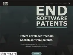 Sites similar to endsoftwarepatents.org