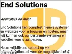 Sites similar to endsolutions.nl