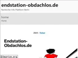 Sites similar to endstation-obdachlos.de