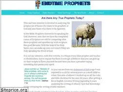 Sites similar to endtime-prophets.com