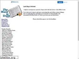 Sites similar to endtime.freeservers.com