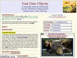 Sites similar to endtimepilgrim.org
