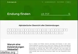 Sites similar to endungen.de