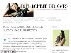 Sites similar to enelnombredelgato.com