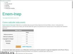Sites similar to enem-inep.com