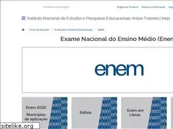 Sites similar to enem.inep.gov.br