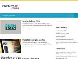 Sites similar to enem2017.pro.br
