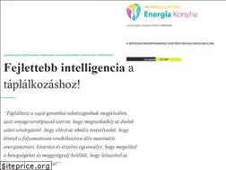 Sites similar to energiakonyha.hu