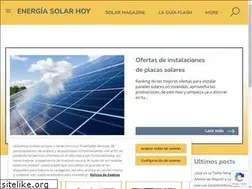 Sites similar to energiasolarhoy.com