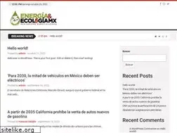 Sites similar to energiayecologia.mx