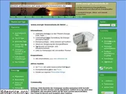 Sites similar to energie-bewusstsein.de
