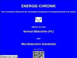 Sites similar to energie-chronik.de