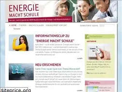 Sites similar to energie-macht-schule.de
