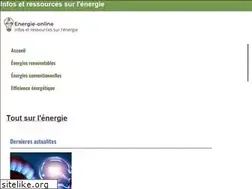 Sites similar to energie-online.fr