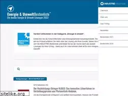 Sites similar to energie-umwelt-bestenliste.de