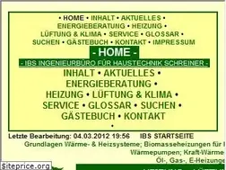 Sites similar to energieberatung.ibs-hlk.de