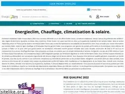 Sites similar to energieclim.com