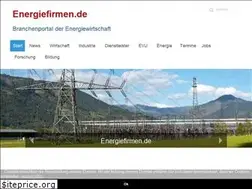 Sites similar to energiefirmen.de