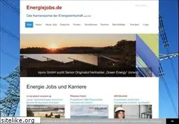 Sites similar to energiejobs.de