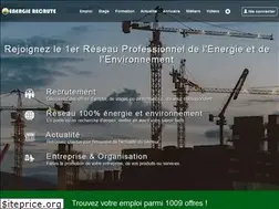 Sites similar to energierecrute.com