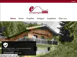 Sites similar to energieregiongoms.ch