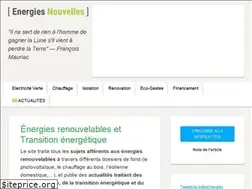 Sites similar to energies-nouvelles.net