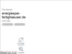 Sites similar to energiespar-fertighaeuser.de