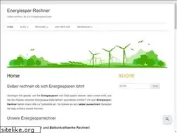 Sites similar to energiespar-rechner.de