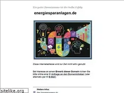 Sites similar to energiesparanlagen.de