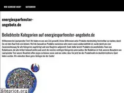 Sites similar to energiesparfenster-angebote.de