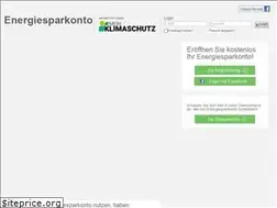 Sites similar to energiesparkonto.de