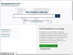 Sites similar to energietechnik.com
