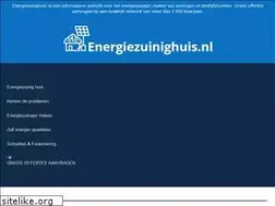 Sites similar to energiezuinighuis.nl