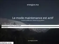 Sites similar to energize.ma
