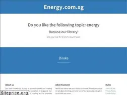 Sites similar to energy.com.sg