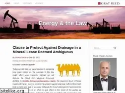 Sites similar to energyandthelaw.com