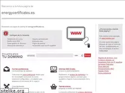Sites similar to energycertificates.es