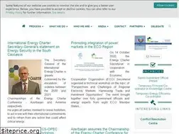 Sites similar to energycharter.org