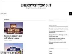 Sites similar to energycity2013.it