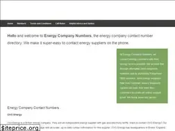 Sites similar to energycompanynumbers.co.uk