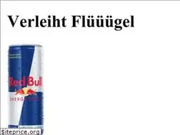 Sites similar to energydrink-de.redbull.com