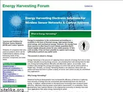 Sites similar to energyharvesting.net