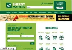 Sites similar to energymatters.com.au