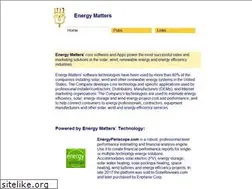 Sites similar to energymatters.net